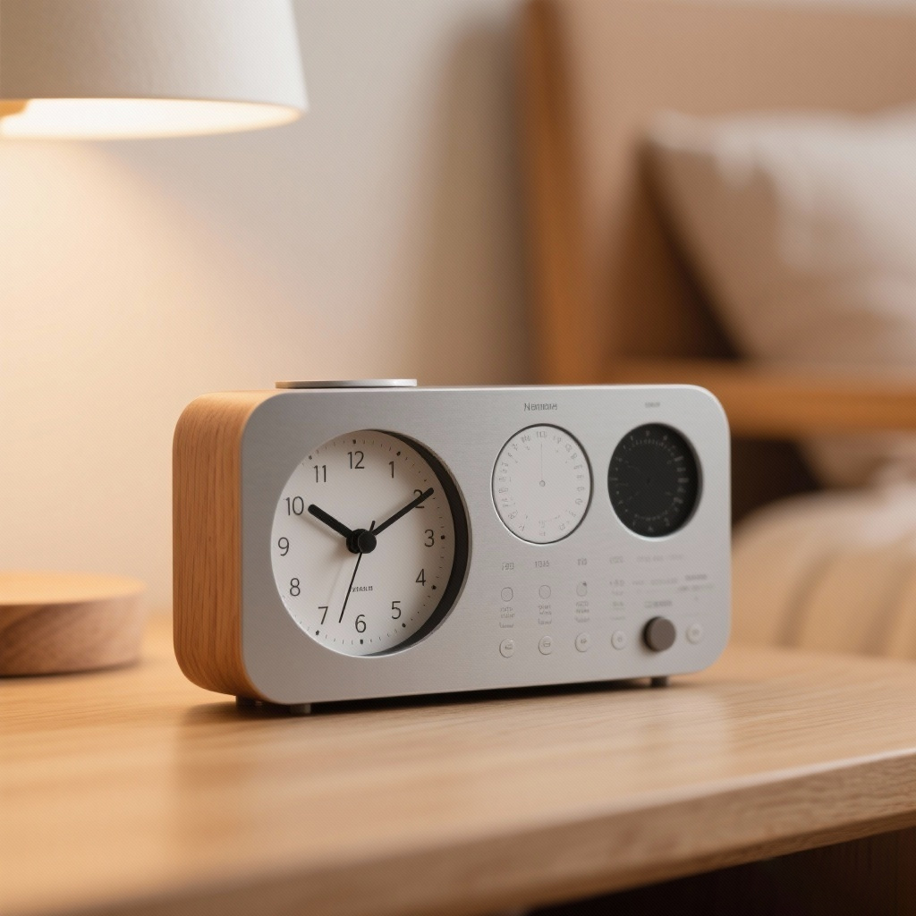 Seed3D input preview: alarm clock