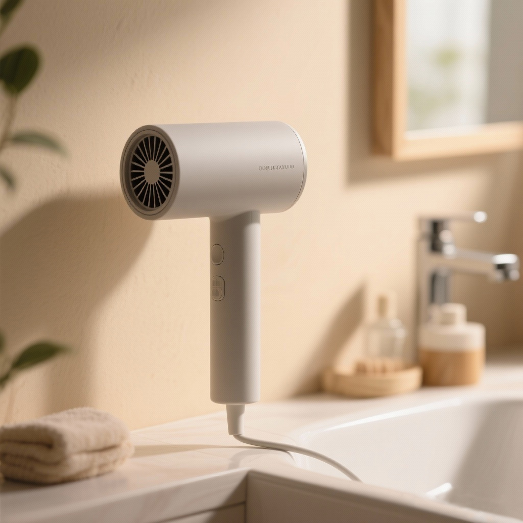 Seed3D input preview: hair dryer